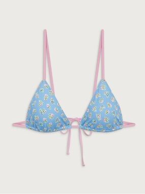 Frankie's Bikinis Blue Floral Bikini